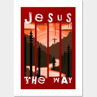 Jesus - The Way Posters and Art